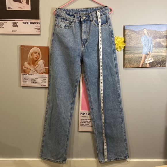 !NEW! SHEIN EZwear high waist wide leg jeans size - M :) - Picture 3 of 7